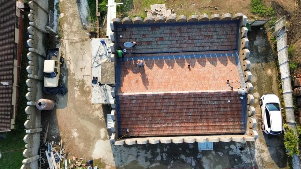 Project site — construction progress photo