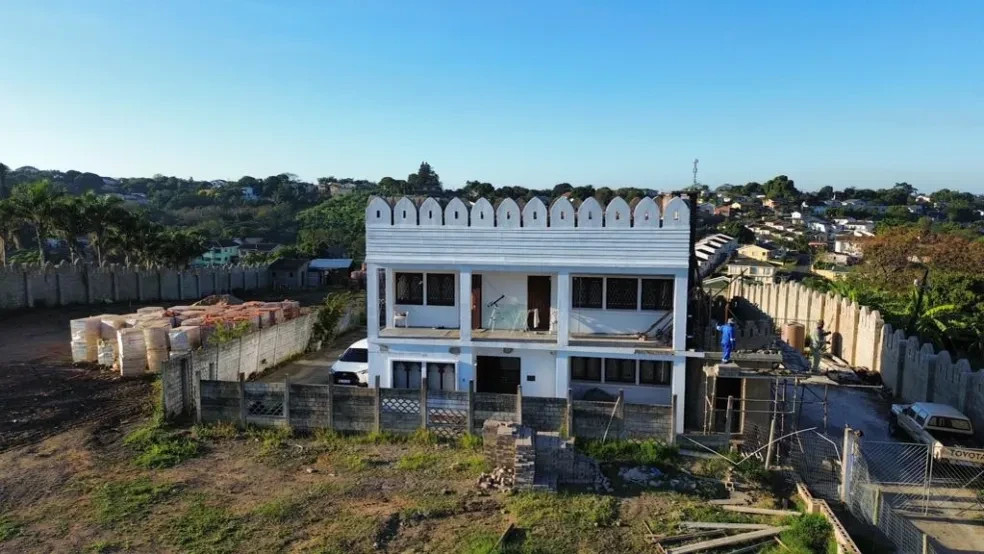 Project site — construction progress photo