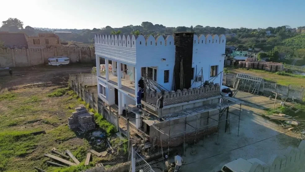 Project site — construction progress photo