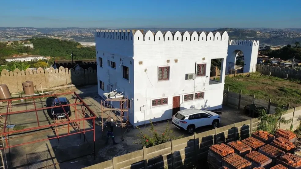 Project site — construction progress photo
