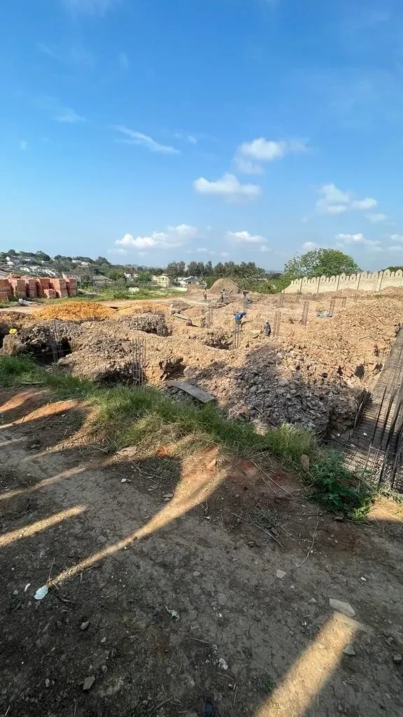 Project site — construction progress photo