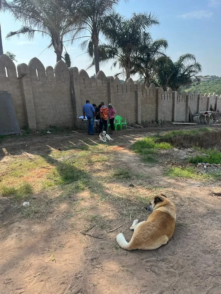 Project site — construction progress photo